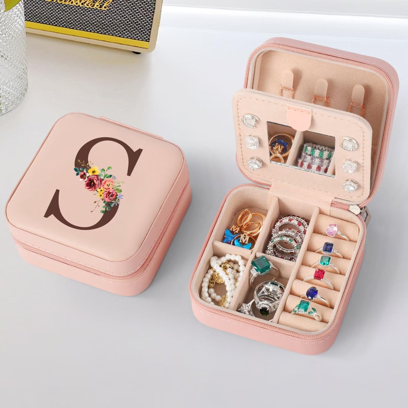 新品 オリバーガル Jewelry Gift Box Glitter Amazon.com: Parima Gifts for Friends Sister - Pink Jewelry